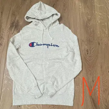 남성용 champion 챔피온 후드티 후드 부착 오트밀 M