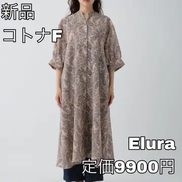 4413 Elura 포코포코 패턴 원피스