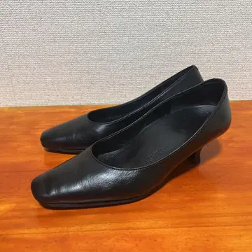 와코루 서세스워크 22.5cm 가죽 블랙 펌프스