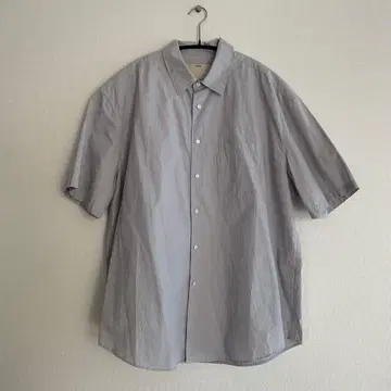 한국 POTTERY 반팔 셔츠 그레이