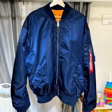 ALPHA INDUSTRIES MA-1 자켓 알파 네이비 L