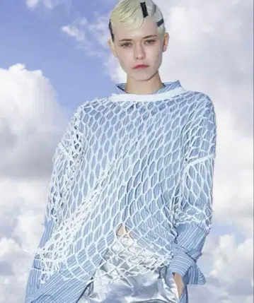 드리스 반 노튼 메쉬 상의