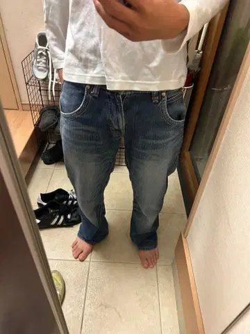 슬림 데님 헤이세이