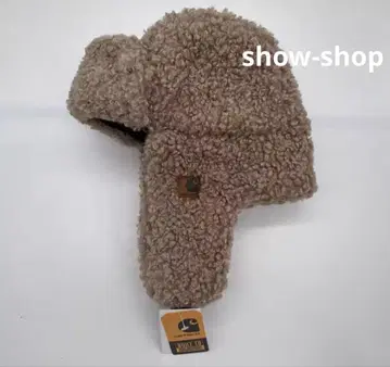 carhartt 베이지 보아 플라이트 캡 귀도리 포함