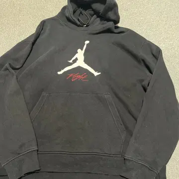 Jordan 로고 후디 XL 블랙