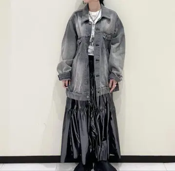 JEANASIS 루즈 G 재킷 블랙 기타
