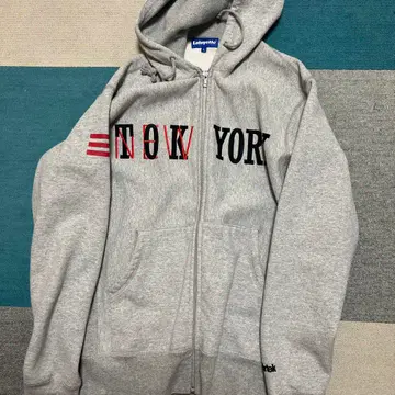 Lafayette NY 디자인 후드 부착 후드티 L 사이즈