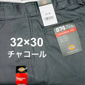 Dickies 워크 팬츠 디키즈 874 차콜 그레이 32 x 30