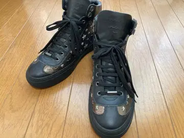 JIMMY CHOO 지미추 남성용 하이컷 스니커즈 사이즈 41 새상품급