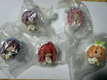 제일복권 영화 5등분의 신부 행복의 매듭 K상 초코놋코 피규어 5개