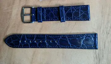 Hirsch 제뉴인 크로코 시계 벨트 18mm