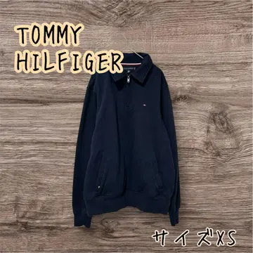 TOMMY HILFIGER 타미 하프 지퍼 속기모 트레이닝복 XS
