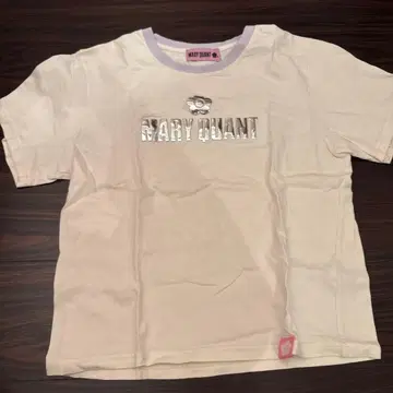 MARY QUANT 화이트 T셔츠