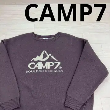 CAMP7 캠프세븐 크루넥 니트
