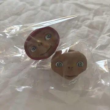 E.T. 반지 ET 페이스 반지 컬렉션 캡슐 토이 가챠가챠