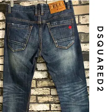 [초레어] DSQUARED2 카에데 데님 청바지 데님 팬츠 빈티지