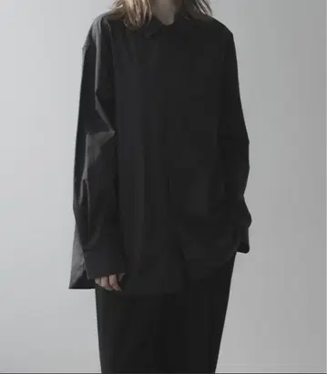 remer 루즈 레귤러 카라 오버 셔츠
