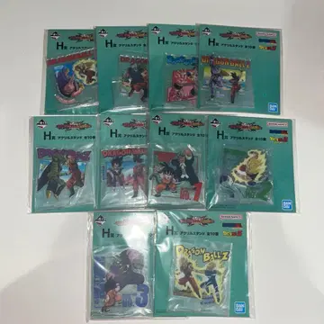 제일복권 드래곤볼 아크릴 스탠드 컴플리트