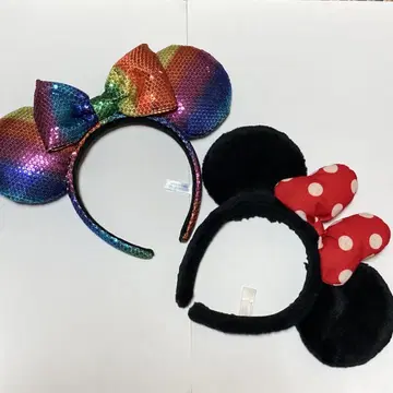 디즈니 미니 머리띠 2세트
