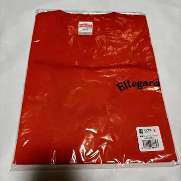 (새상품 미사용) ELLEGARDEN 보물 상자 T셔츠 S 사이즈 오렌지