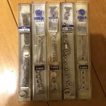 [ 미사용 새상품 ] BEAR 메탈 벨트 5개 세트