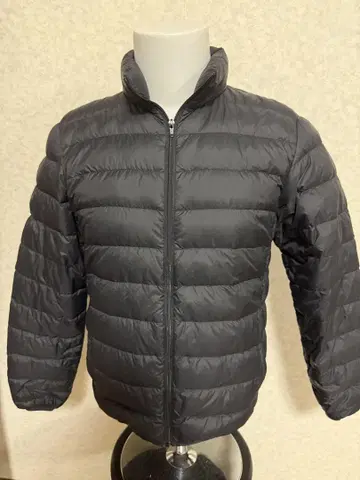 무인양품 블랙 다운 자켓 퀼팅 S 사이즈