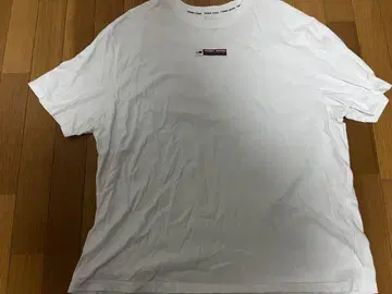 TOMMY JEANS 화이트 T셔츠 XXL