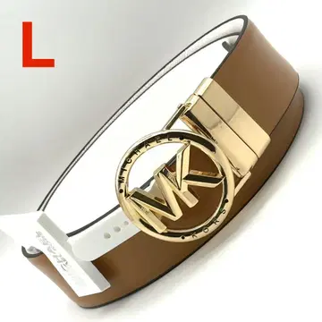 [새상품] 마이클코어스 MK 여성용 벨트 리버서블 브라운 L