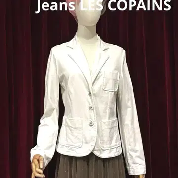 Jeans LES COPAINS 레꼬빵 화이트 자켓