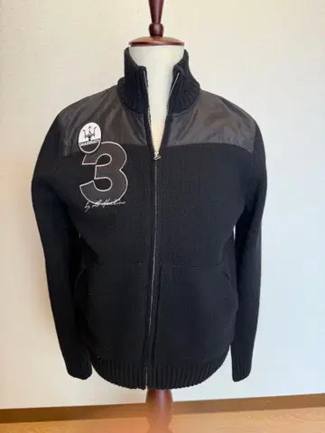 마세라티 니트 블루종 L 사이즈