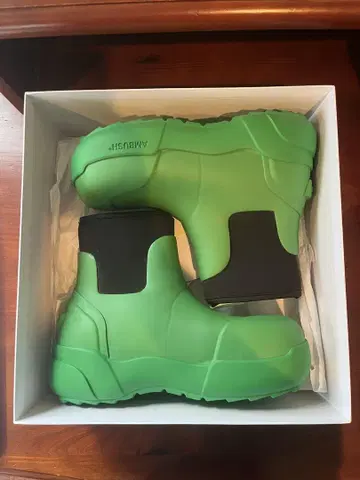 AMBUSH rubber boot 청키 앵글 부츠 앰부쉬