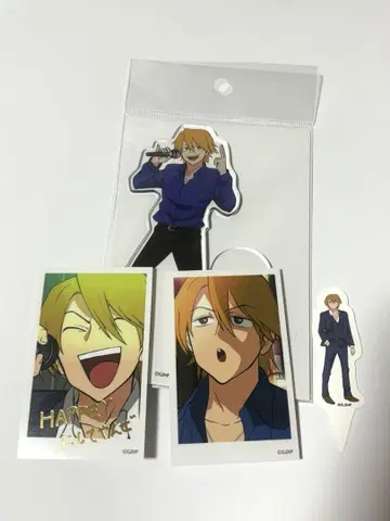 에브리데이 호스트 료이치 아크릴 스탠드 미개봉 새상품 폴라로이드 금박