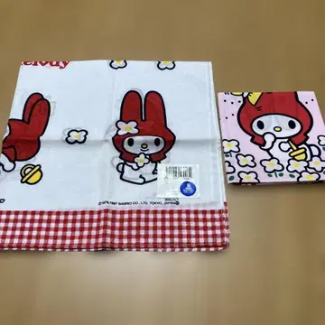 극 레어 My Melody 빨간 망토 손수건 1997년 레트로