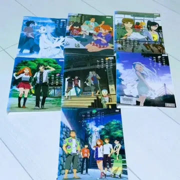 그날 본 꽃의 이름을 우리는 아직 모른다 DVD 6권 + 극장판 전 7권