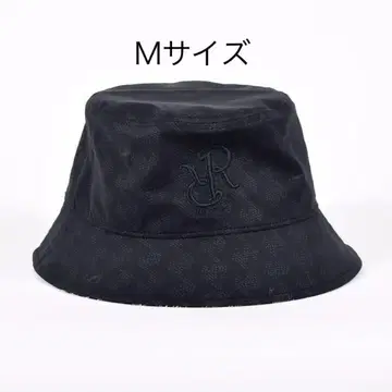 RR 로고 엠보싱 버킷 햇 / 블랙 BE12HAT01 M 사이즈