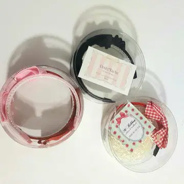 네오 브라이스 리본 머리띠 작가님 작품 중고품 묶음 판매