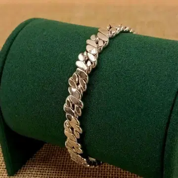 빈티지 실버 심플 뱅글 팔찌 앤티크