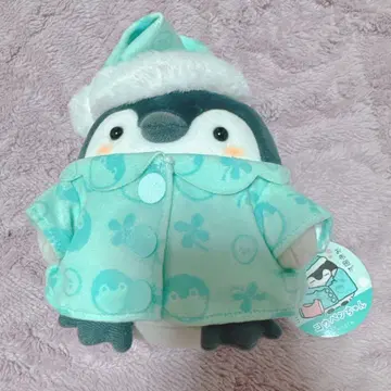 코우펜짱 너와 꿈꾸는 파자마 봉제 인형 S 소프트 블루