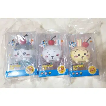 치이카와 miniso 빙수 피규어 3종 세트