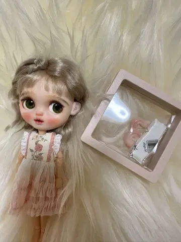 팝마트 브라이스 작은 귀 새상품 미사용 팝마 커스텀 귀