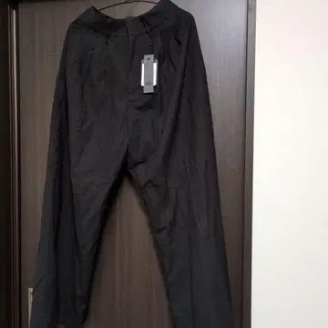 미사용 새상품 JEANASIS 블랙 와이드 팬츠 S