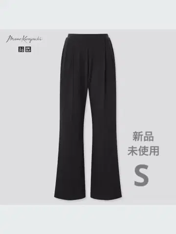 유니클로 마메쿠로구치 에어리즘 코튼 턱 팬츠 S