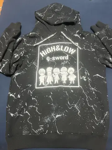 HIGH&LOW g-sword 마블 후드티 한정판