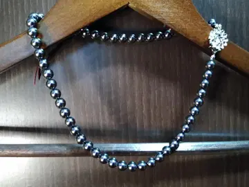 새상품 펄 목걸이와 귀걸이 일본제