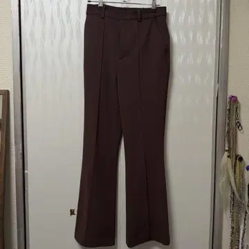 studious 브라운 슬랙스