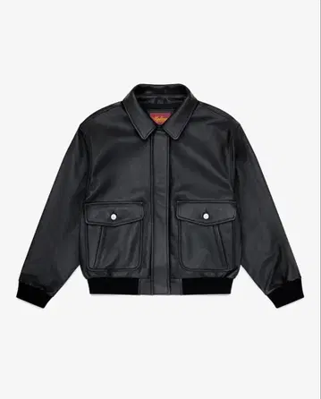 MUTIMER LEATHER BOMBER JACKET XL