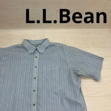 L.L.Bean 엘엘빈 반팔 BD 셔츠 스트라이프