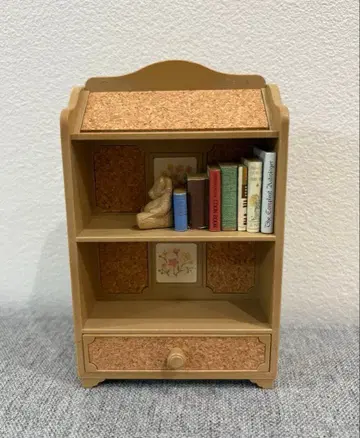 쇼와 레트로 제니 책장 서랍 포함