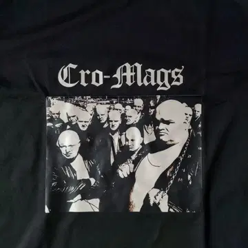 크로마그스 Cro-Mags 프린트 티셔츠 원더러스