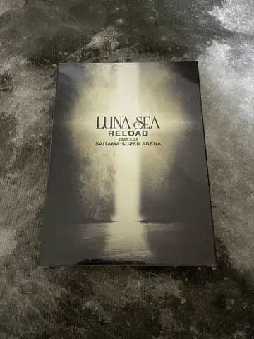 미사용 미개봉 새상품 LUNA SEA 루나 씨 RELOAD Blu-ray